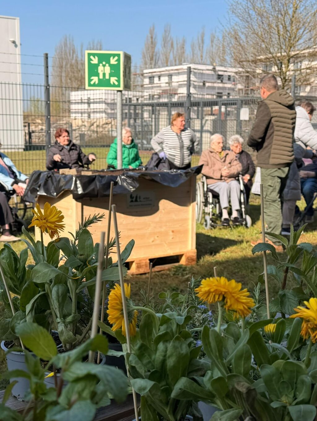 In den letzten Tagen hab ich das Pflegekompetenzzentrum ‚Schwester Agnes‘ in Neuruppin besucht und begleitete dort den offiziellen Start der ‚Ackerpause‘. 

Die ‚Ackerpause‘ ist ein präventives Projekt für Bewohner von Pflegeeinrichtungen. Es geht um gemeinsame Aktionen rund um das Thema ‚gärtnern‘ sowie um  psycho-soziale Gesundheit, kognitive Fähigkeiten und gesunde Ernährung. 

Das Pflegekompetenzzentrum ist ein starkes Projekt des Geschäftsführers, Thomas Schwarz, der auch die Marke ‚Frag-die-Luzie‘ aufgebaut hat. 

Aktuell leben im Pflegekompetenzzentrum Schwester Agnes 45 Seniorinnen und Senioren und neuerdings auch ein paar Hühner. Es handelt sich dabei bewusst nicht um ein stationäres Pflegeheim, sondern um eine ambulante Wohnform. 

Die Bewohnerinnen und Bewohner leben in ihren eigenen Wohnungen und erhalten ambulante Leistungen, vergleichbar mit der häuslichen Krankenpflege.

Der große Vorteil dieses Modells liegt in der Kombination aus Selbstständigkeit und Sicherheit: Es ist stets fachlich geschultes Personal vor Ort, das bei Bedarf schnell unterstützen kann, ohne den Charakter eines stationären Heims.

Der Besuch machte deutlich, wie wichtig moderne, flexible Wohn‑ und Pflegeformen für ein selbstbestimmtes Leben im Alter sind und welchen Stellenwert dabei persönliche Begegnungen und kleine gemeinschaftliche Aktivitäten haben.

Thomas Schwarz und Team haben hier richtig was aufgebaut und weiterhin viele Ideen, die ich mir anhören konnte! 

Meine Unterstützung ist euch sicher. Danke für diese wichtige Arbeit im Bereich der Seniorinnen und Senioren!